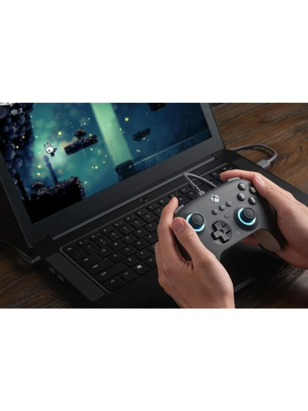 Ultimate Wired Game Controller for Xbox & PC - Hall Effect Joysticks, RGB
